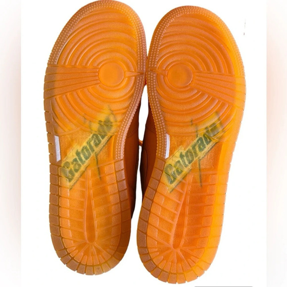 Nike Jordan 1 New Retro High Gatorade orange peel Size 7Y - Picture 5 of 7